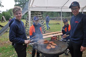 Grillstand Jugendfeuerwehr