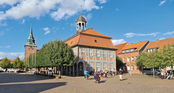 Radtour-(03) Boizenburg Marktplatz